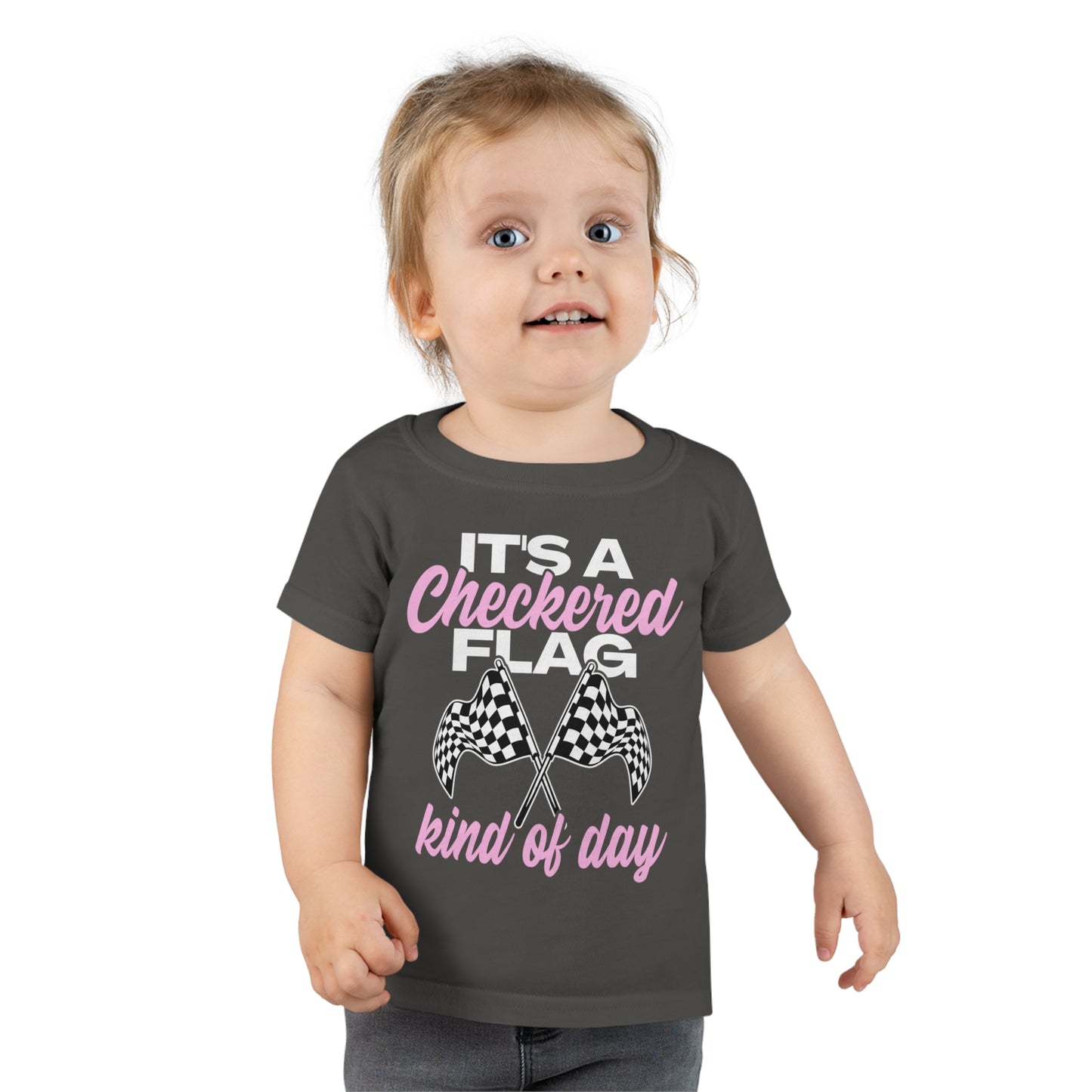 Checkered Flag Toddler Shirt