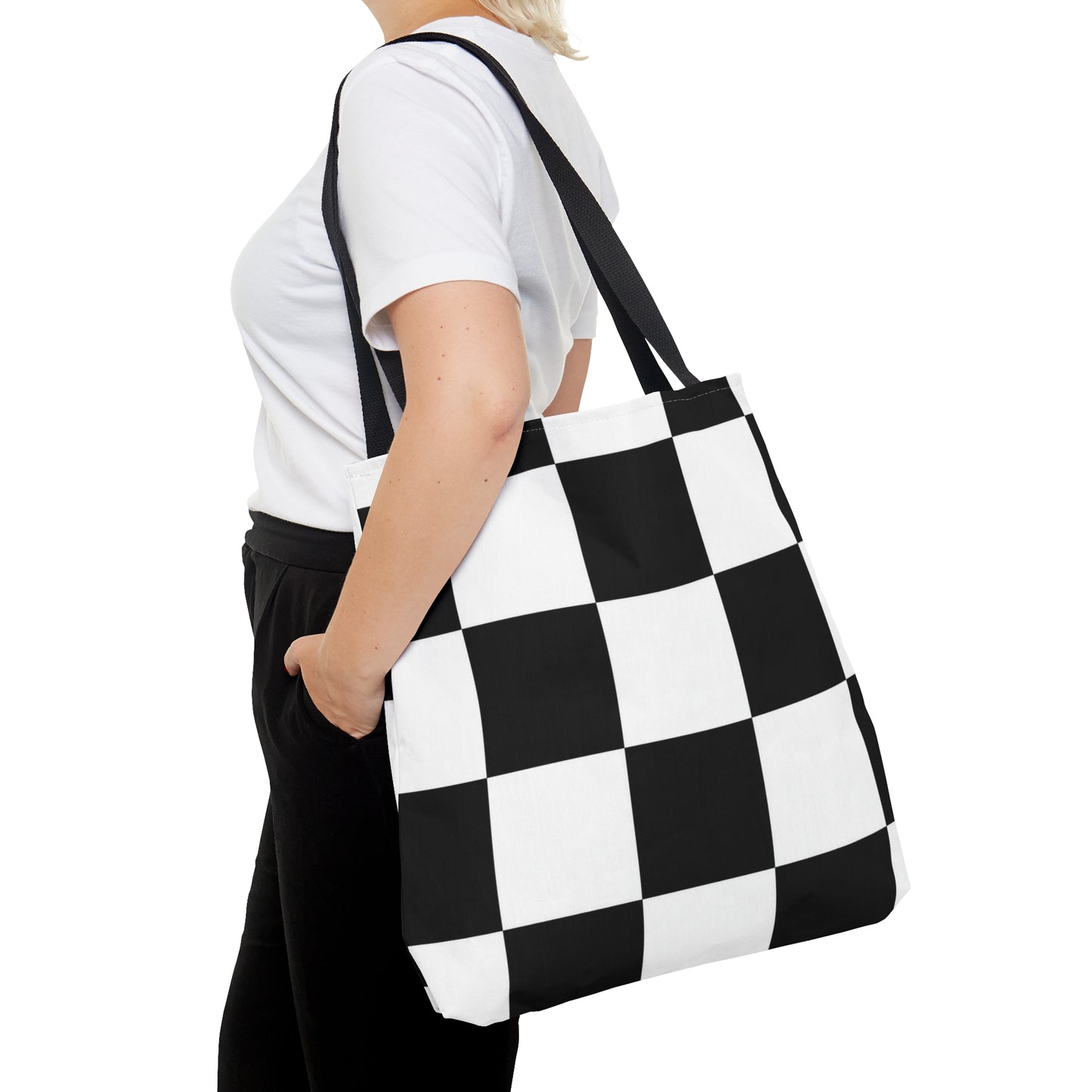 Checkered Tote Bag